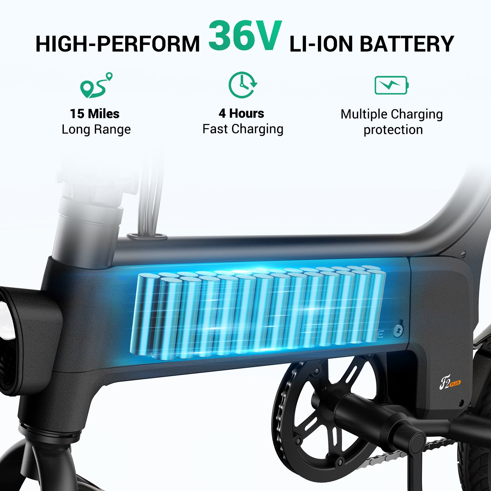 F2 Plus Mini Folding E-Bike