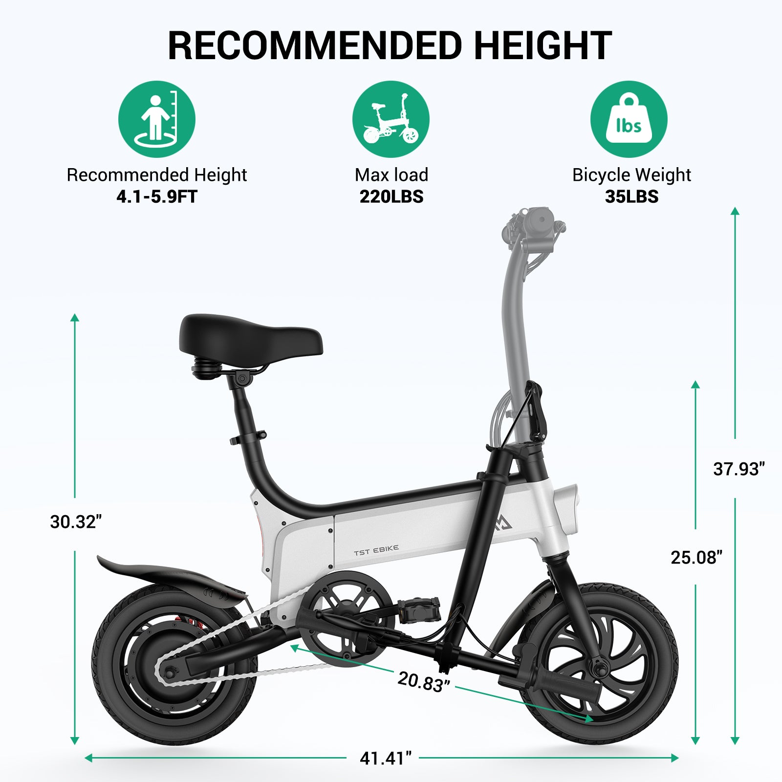F2 Plus Mini Folding E-Bike