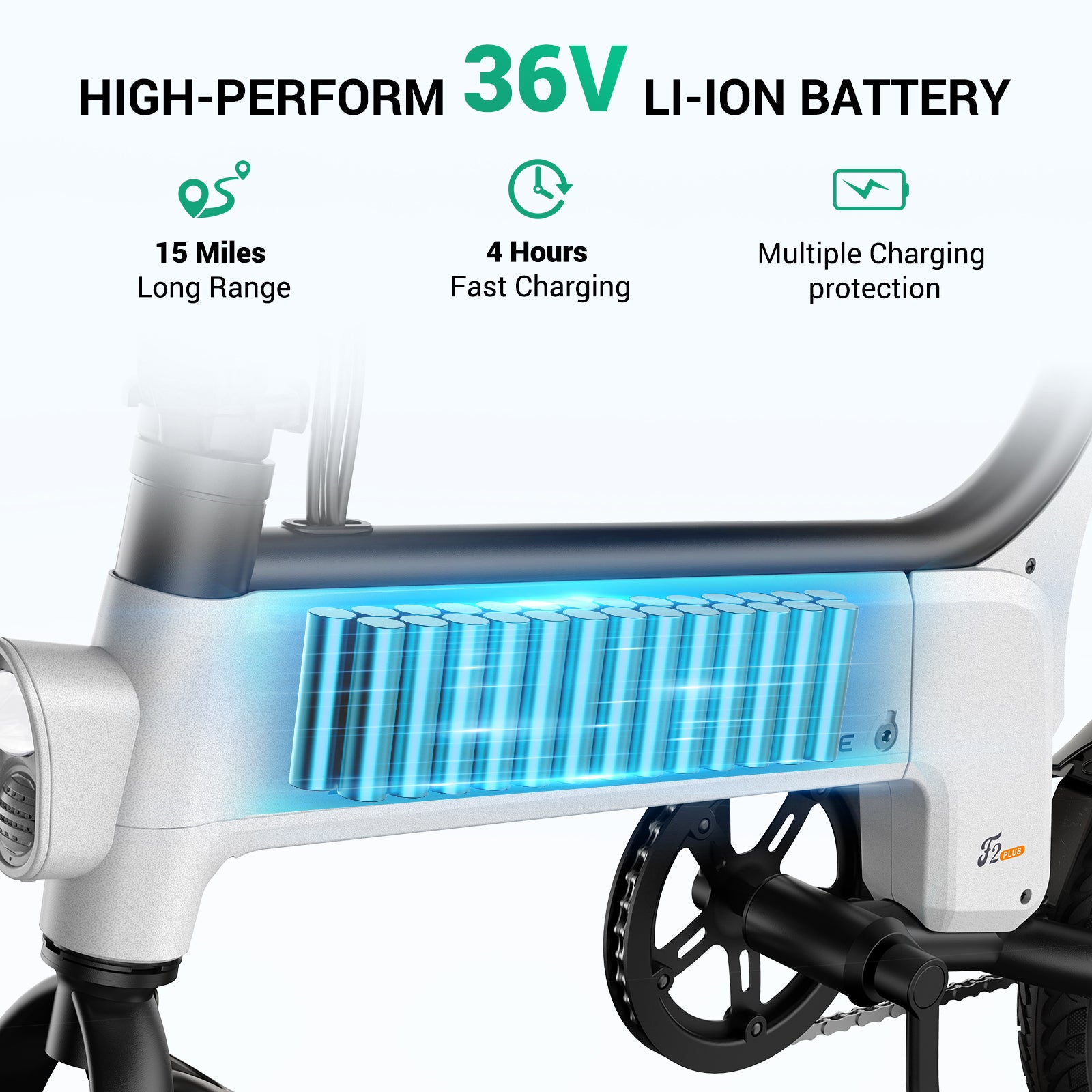 F2 Plus Mini Folding E-Bike