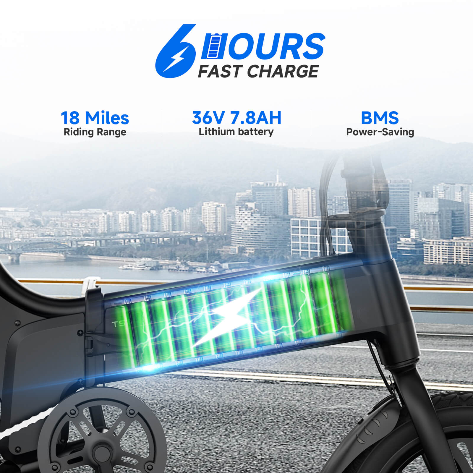 F4 Plus Folding E-Bike