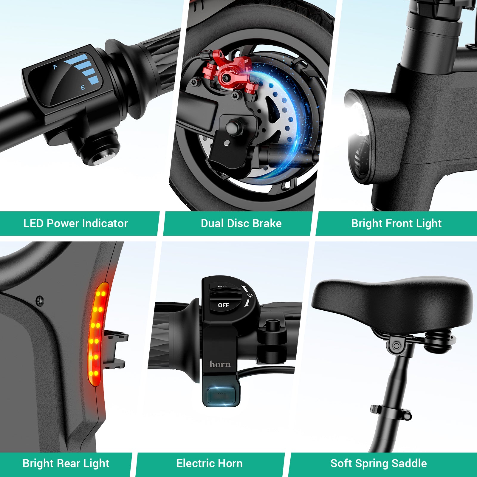 F2 Plus Mini Folding E-Bike