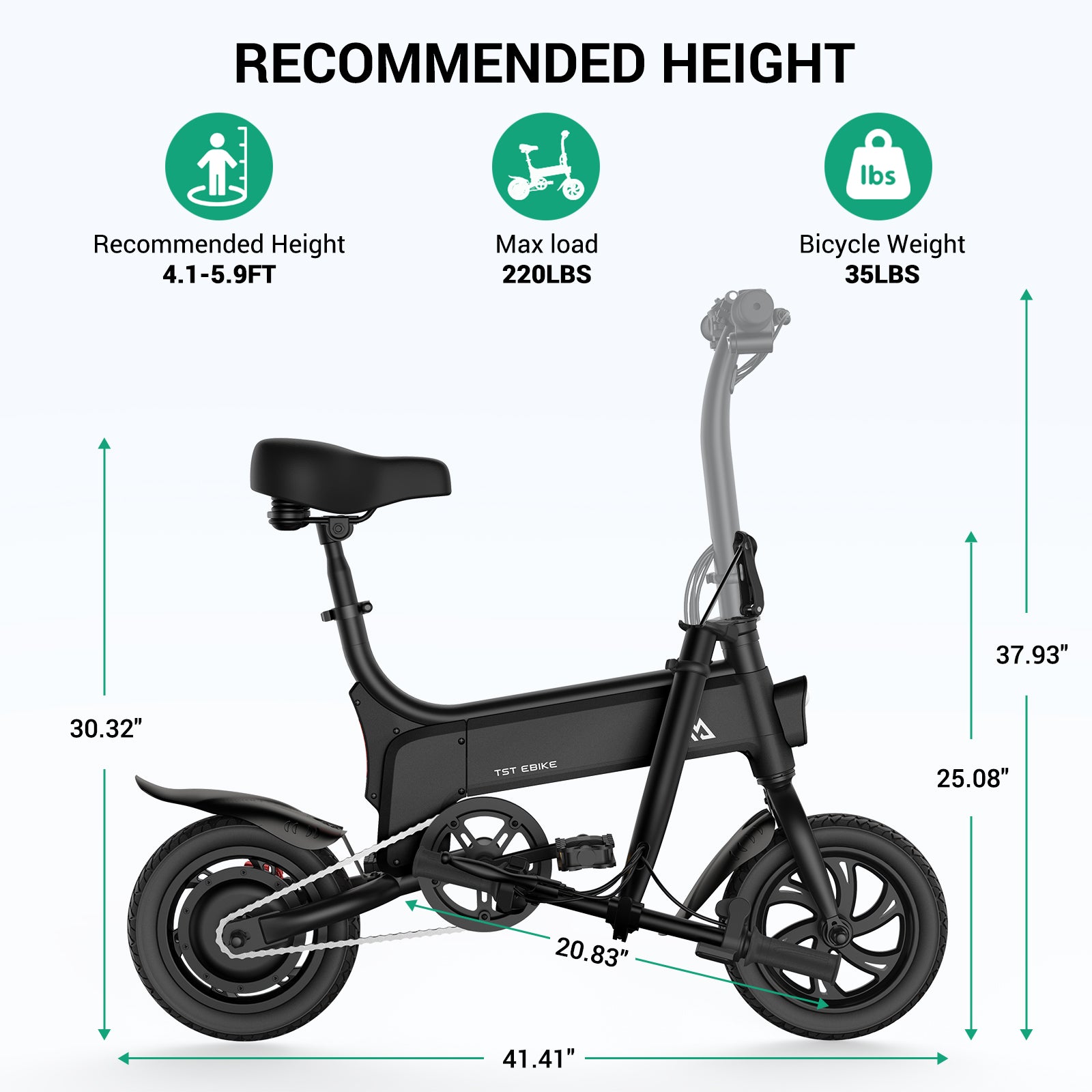 F2 Plus Mini Folding E-Bike