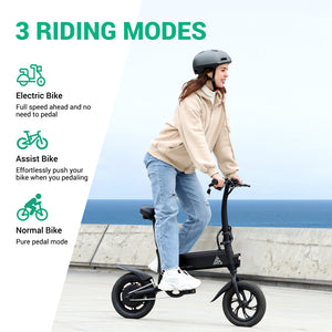 TSTescooter 12“ F2 Plus Mini Folding Electric Bike