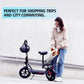 TSTescooter 12” G2 Plus Electric Scooter With Seat