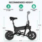 TSTescooter 12“ F2 Plus Mini Folding Electric Bike