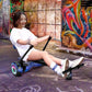 TST A02C Colorful Hoverboard with Kart 2 Group